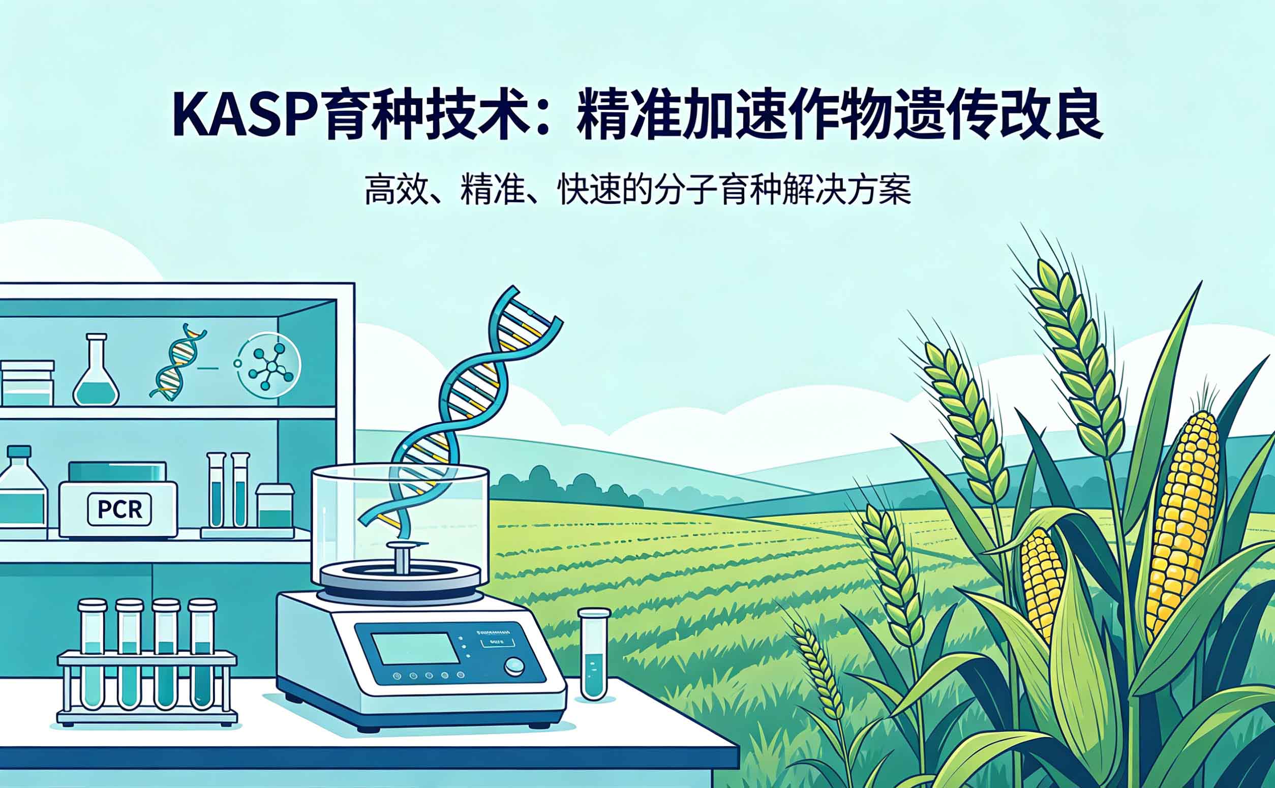 KASP 分子育种整体解决方案